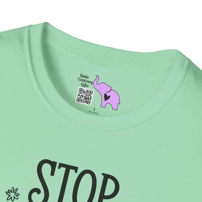 Stop Petting My Peeves Adult T-shirt