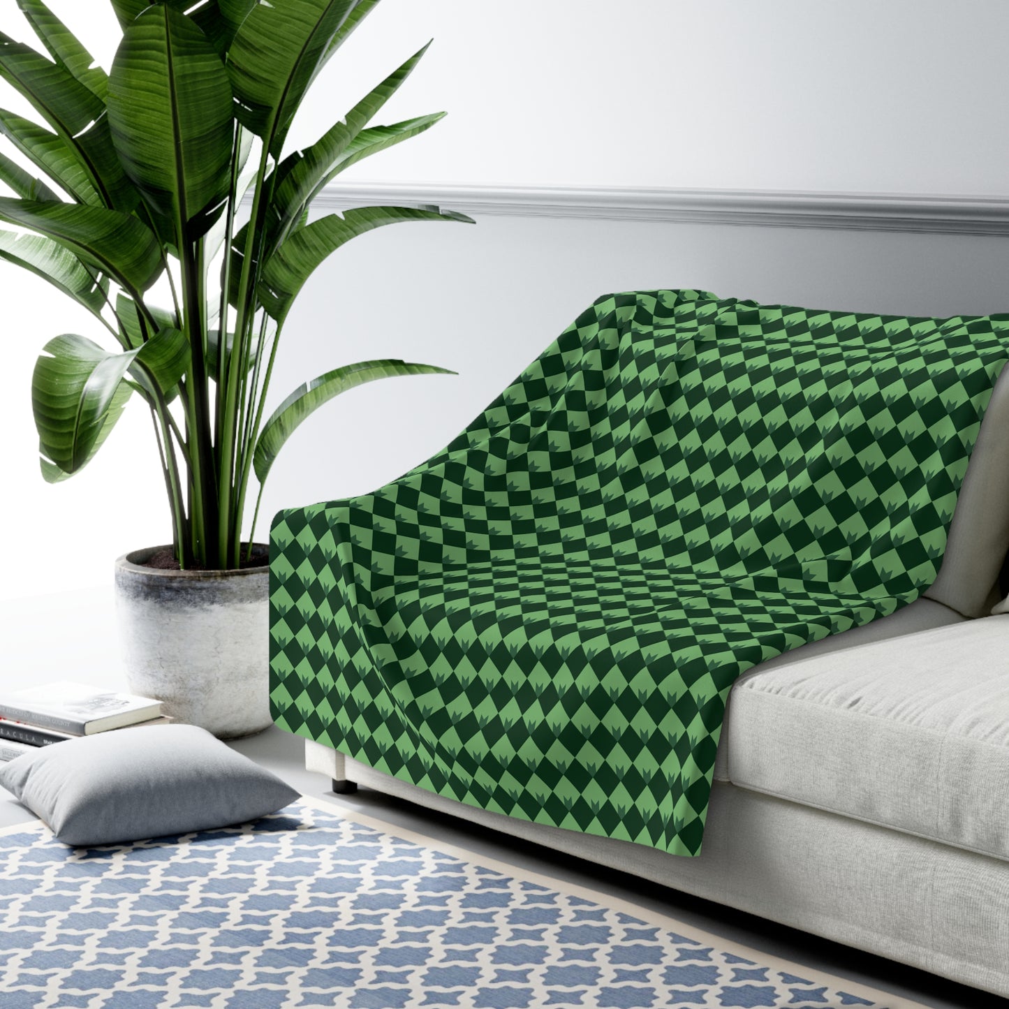 Diamond Bloom- Spruce & Sage Basic Bedding Set