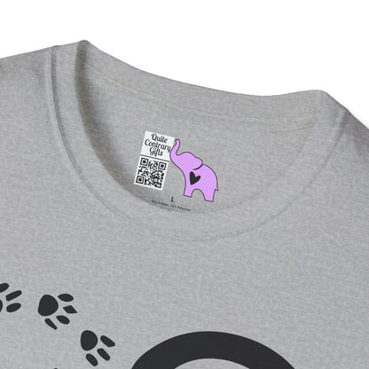 Paws of Love Adult T-shirt