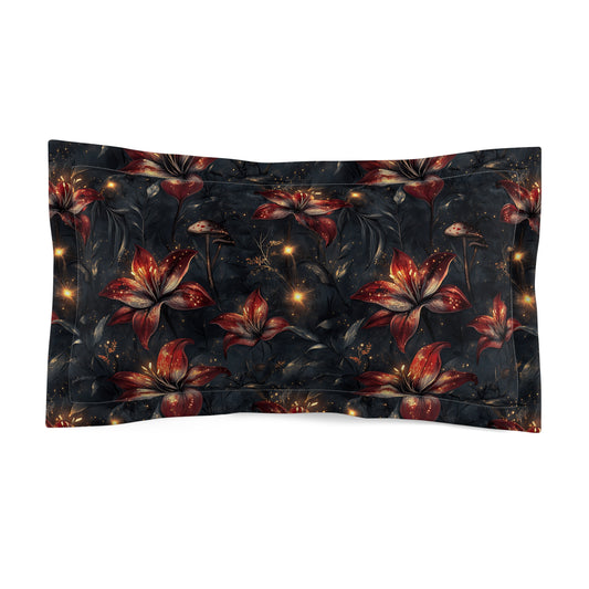 Fire Lilly Dreams Microfiber Pillow Sham
