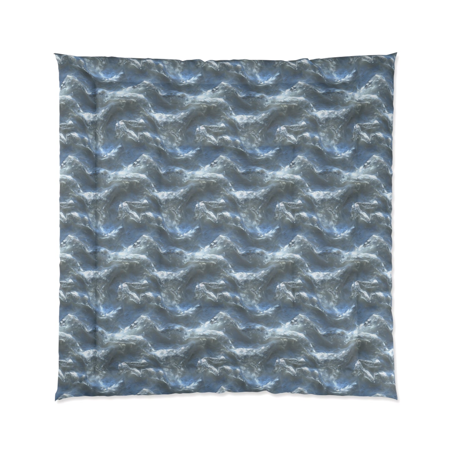 Snowdrift Sheer & Lace Basic Bedding Set