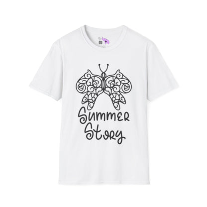Summer Story (Butterfly) Adult T-shirt