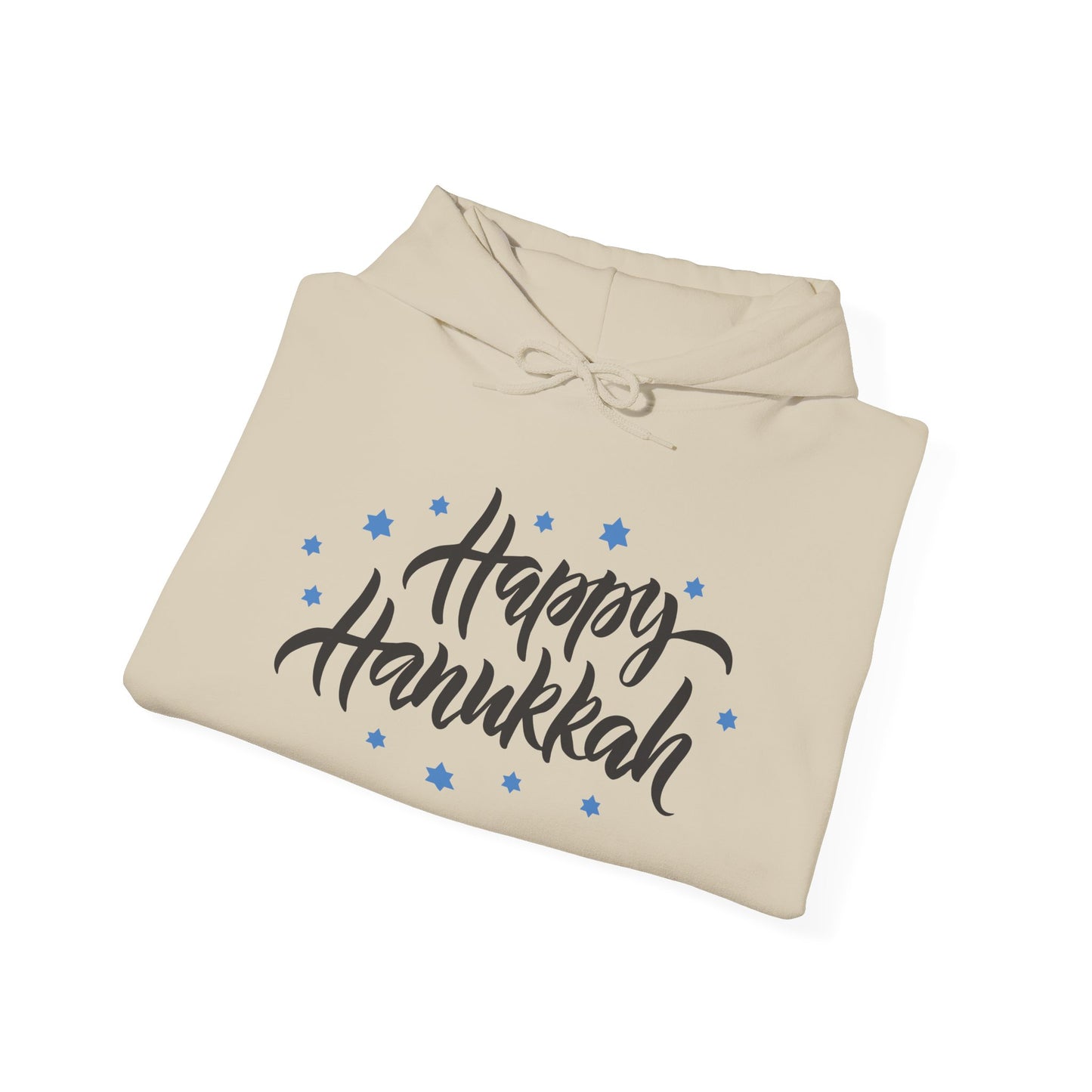 Happy Hanukkah 3 Adult Heavy Blend™ Hooded Sweatshirt