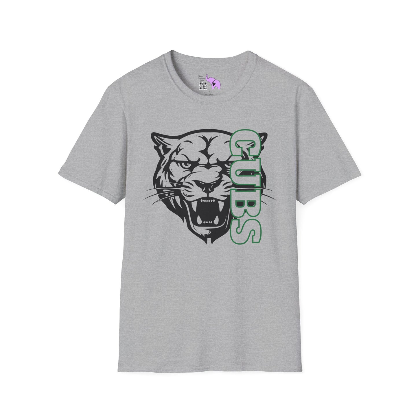 Brenham Cubs Mascot Adult T-shirt