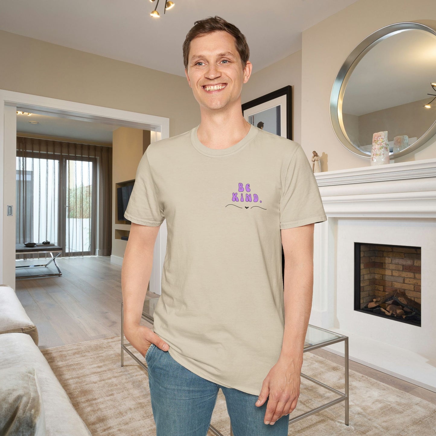Everyone You Meet is Fighting A Battle Be Kind Adult T-Shirt