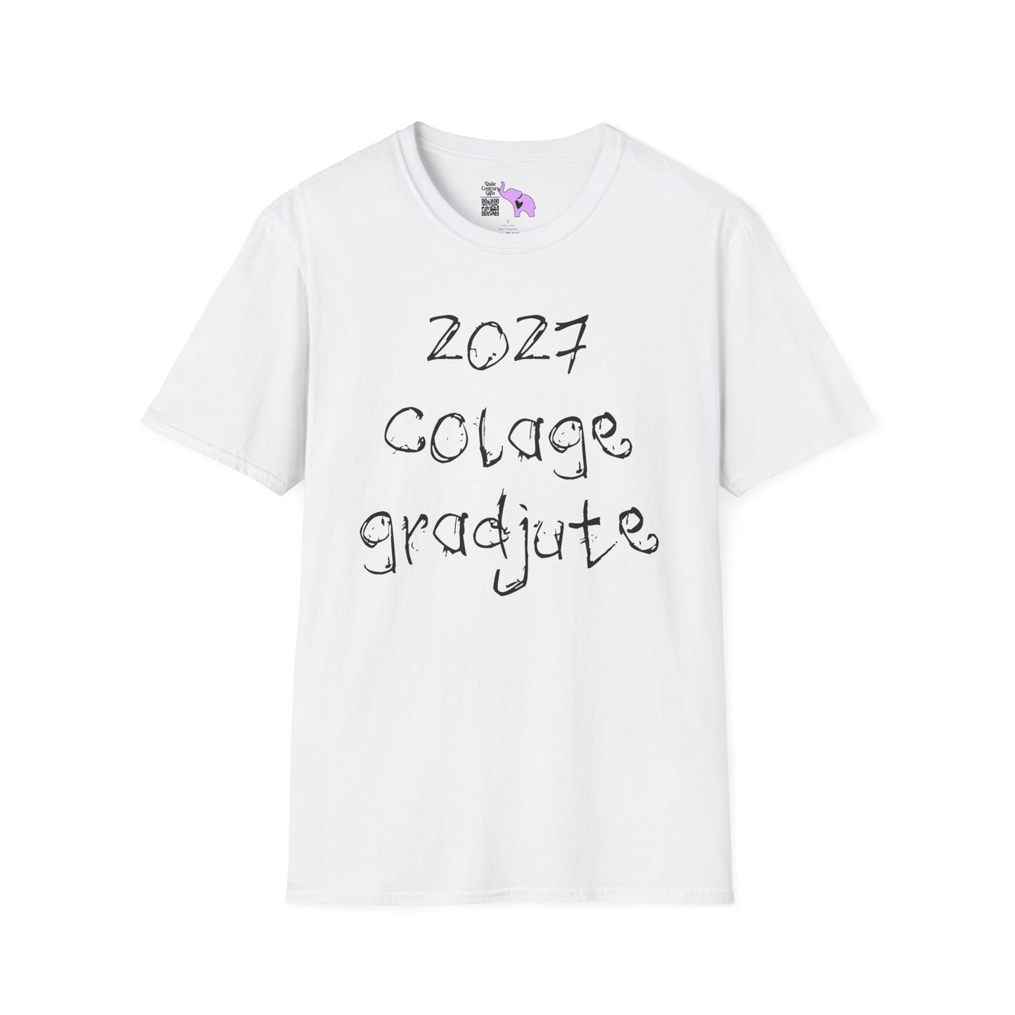 Colage Gradjute 2027 Adult T-Shirt