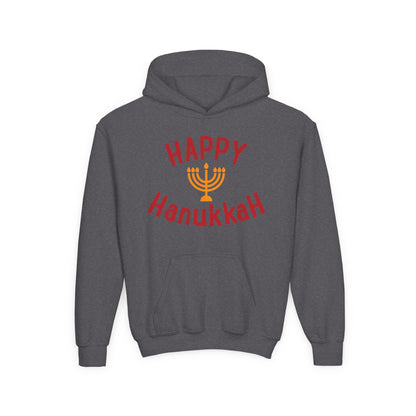 Happy Hanukkah Youth Hoodie