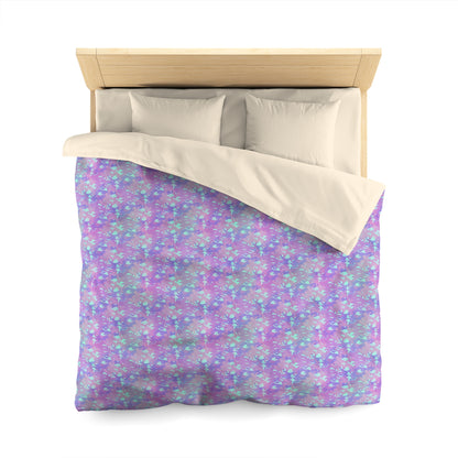 Lavender Mist Camo Duvet Bedding Set