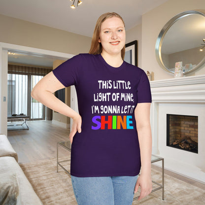 This Little Light of Mine I'm Gonna Let It Shine Adult T-shirt
