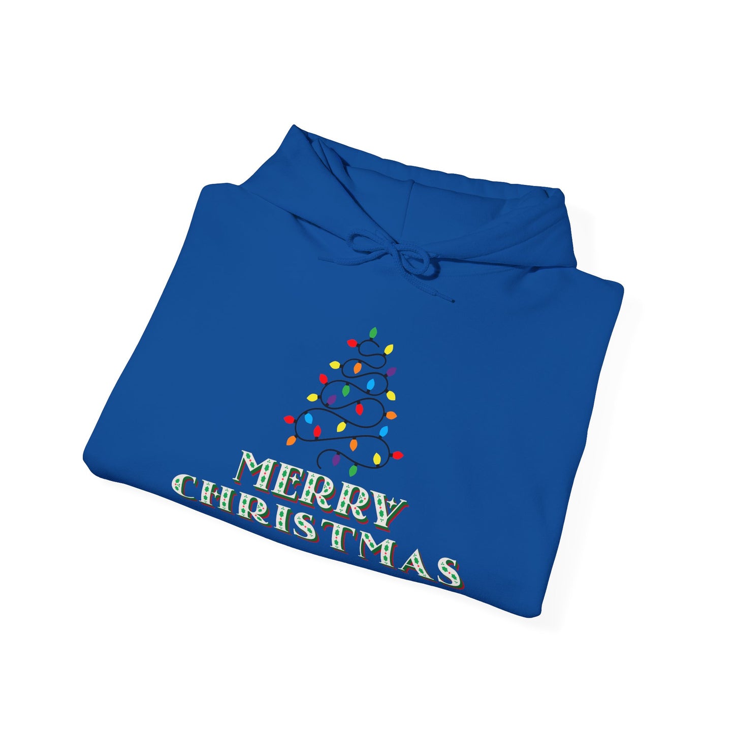 Merry Christmas Adult Heavy Blend™ Hooded Sweatshirt