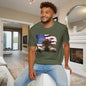 American Flag & Boots Adult T-shirt
