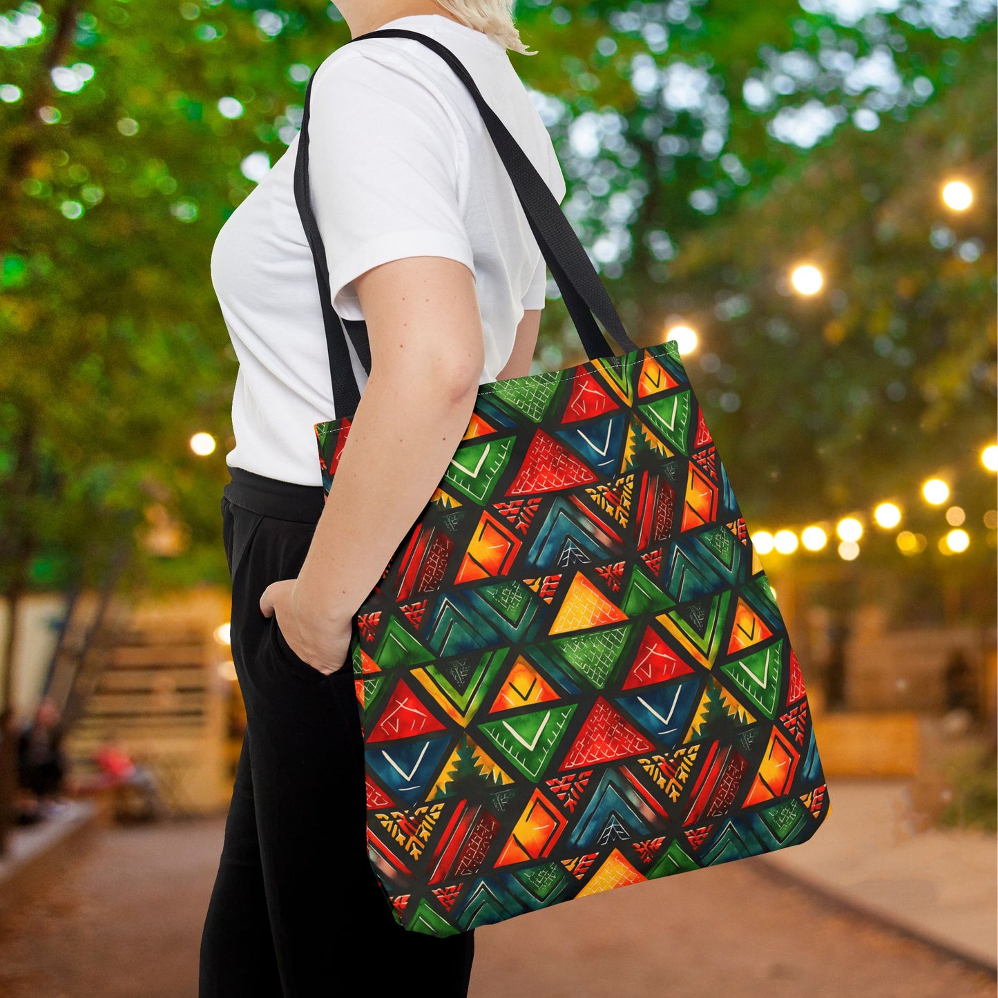 Ancestor Echo Canvas Tote Bag
