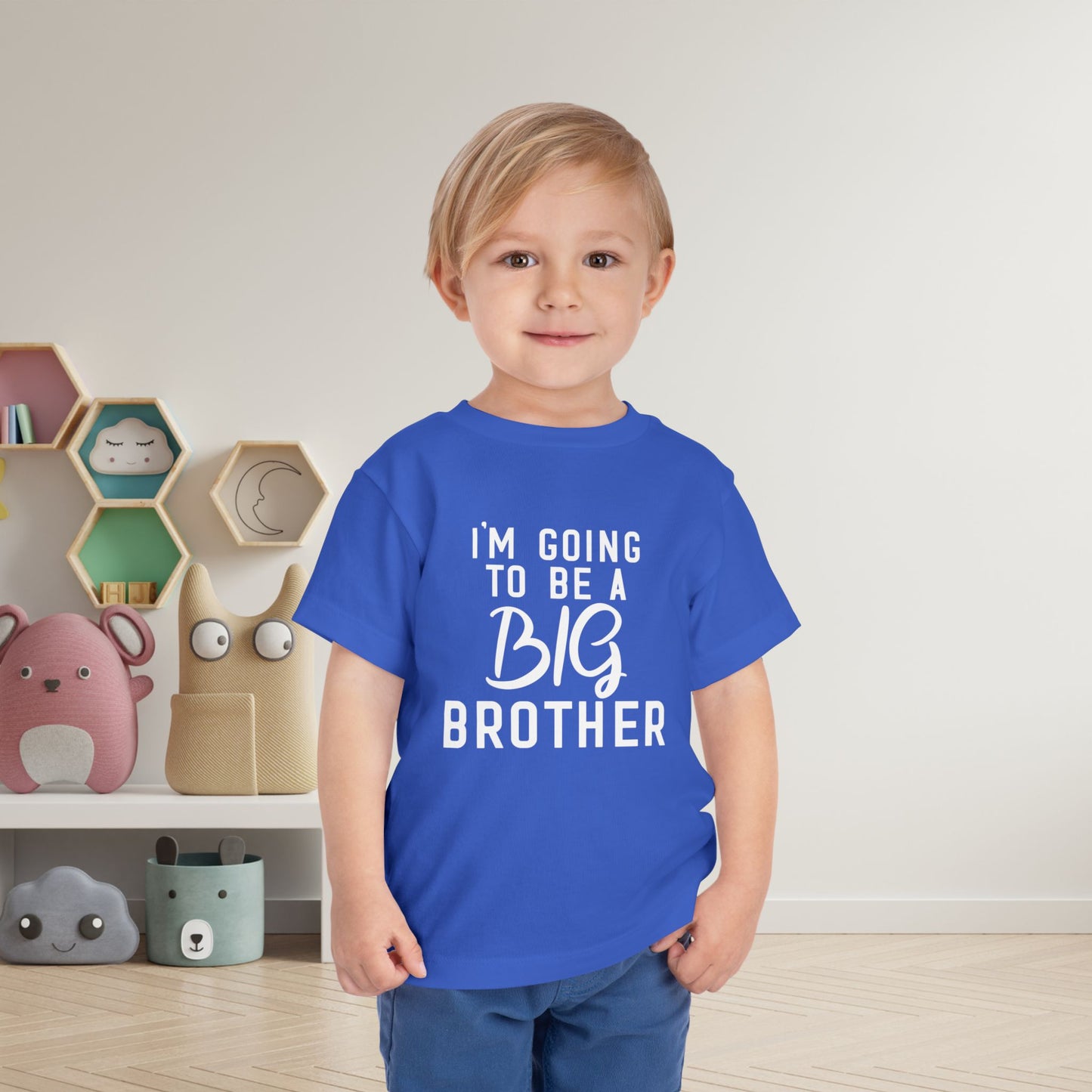 I'm Going To Be A Big Brother (Script) Toddler Tee