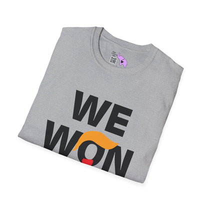 We Won (Hair) Adult T-shirt