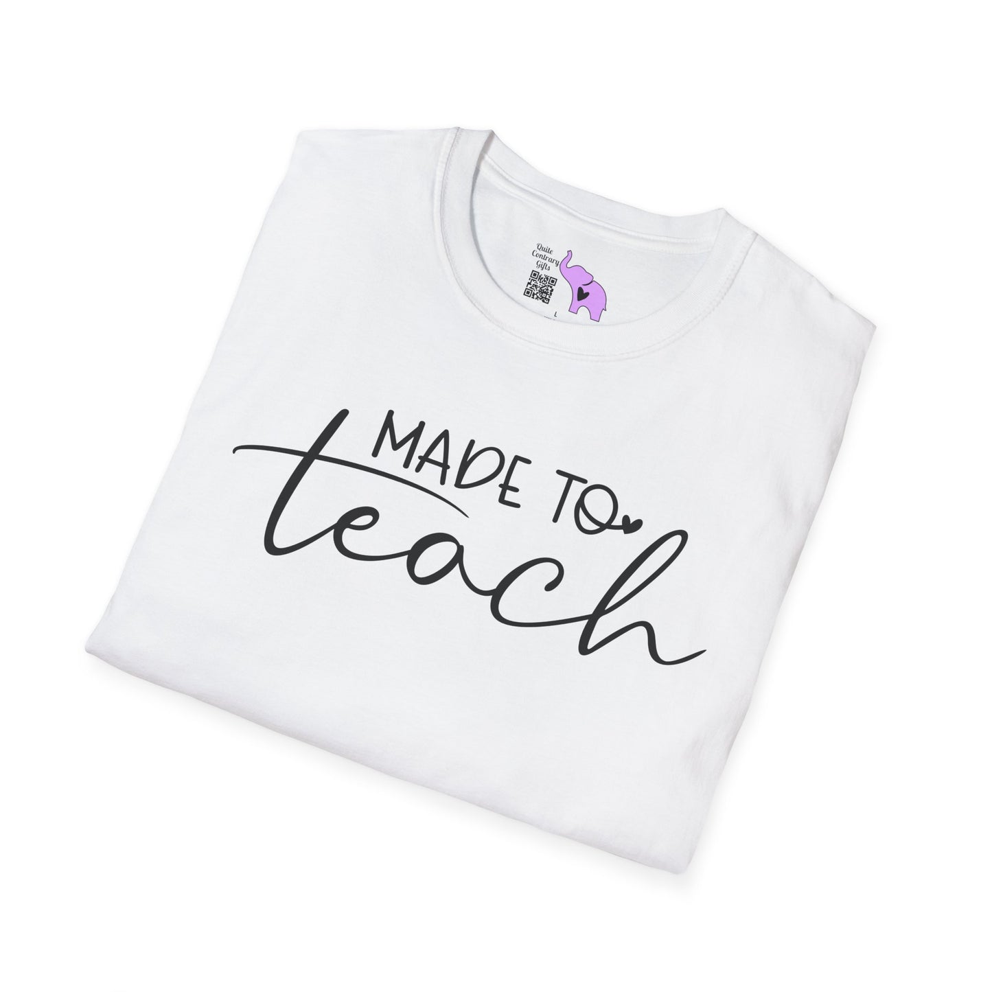 Made to Teach Adult T-shirt