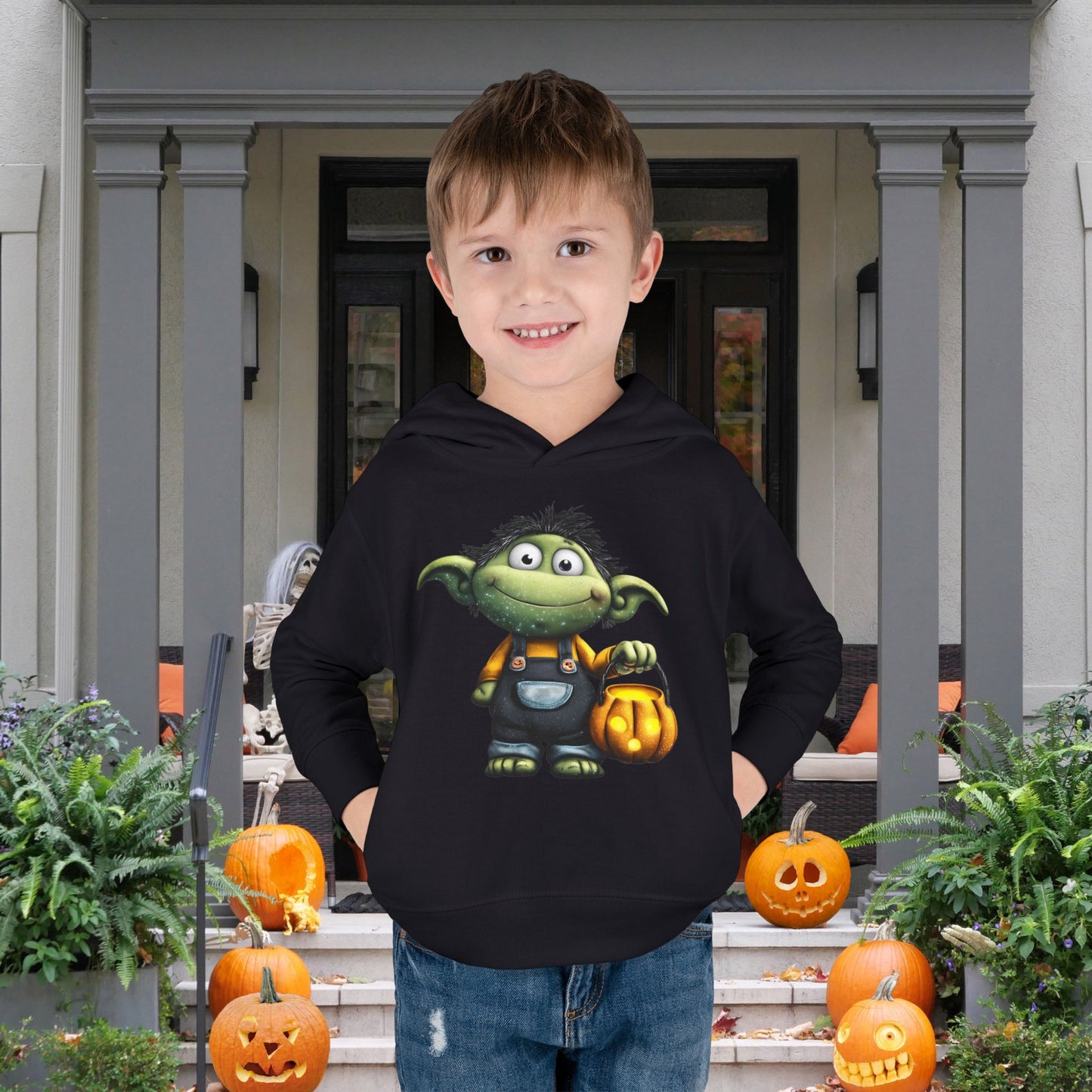 Ghoul Kid on the Block Toddler Hoodie