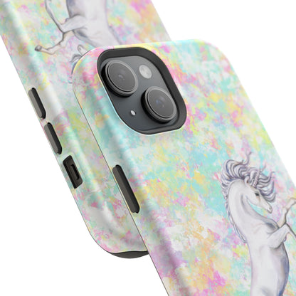 Pastel Pegasus MagSafe® Compatible Tough Case for iPhone