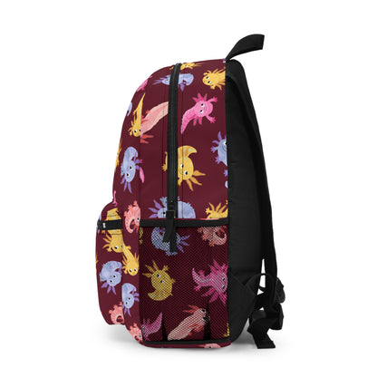 Crimson Axolotls Backpack