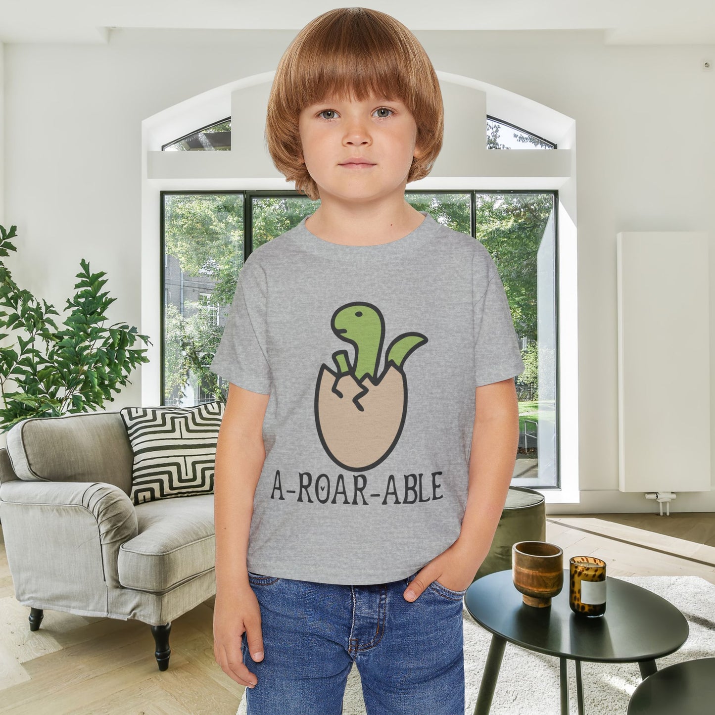 A-Roar-Able Heavy Cotton™ Toddler T-shirt