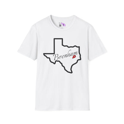Brenham Texas Adult T-shirt