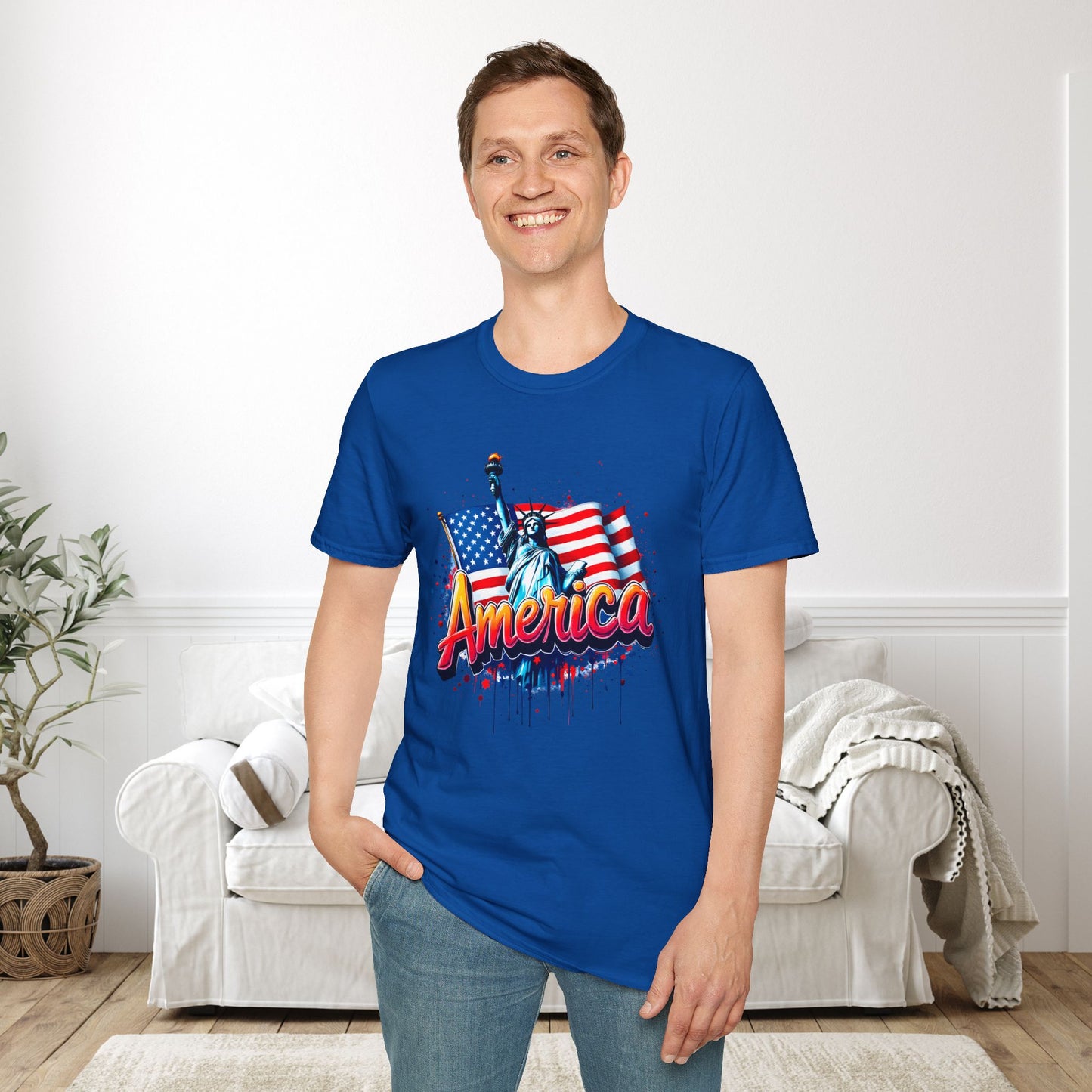 Statue of Liberty Adult T-shirt