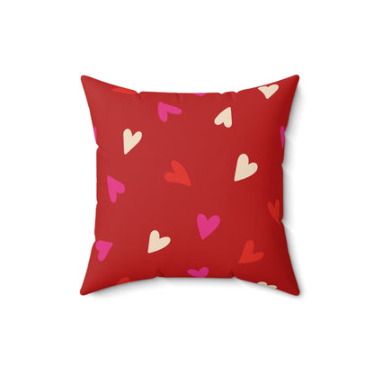 Cupid’s Confetti Throw Pillow