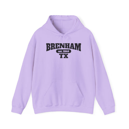 Brenham Tx Est. 1844 Adult Heavy Blend™ Hoodie