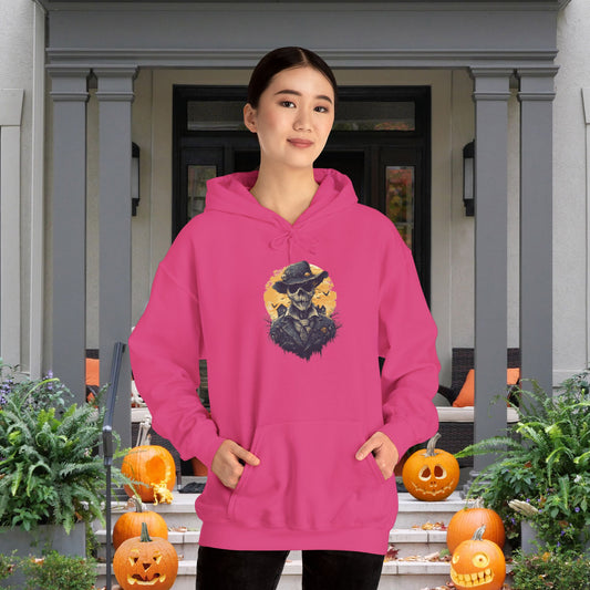 Halloween Scarecrow 2 Heavy Blend™ Hooded Sweatshirt