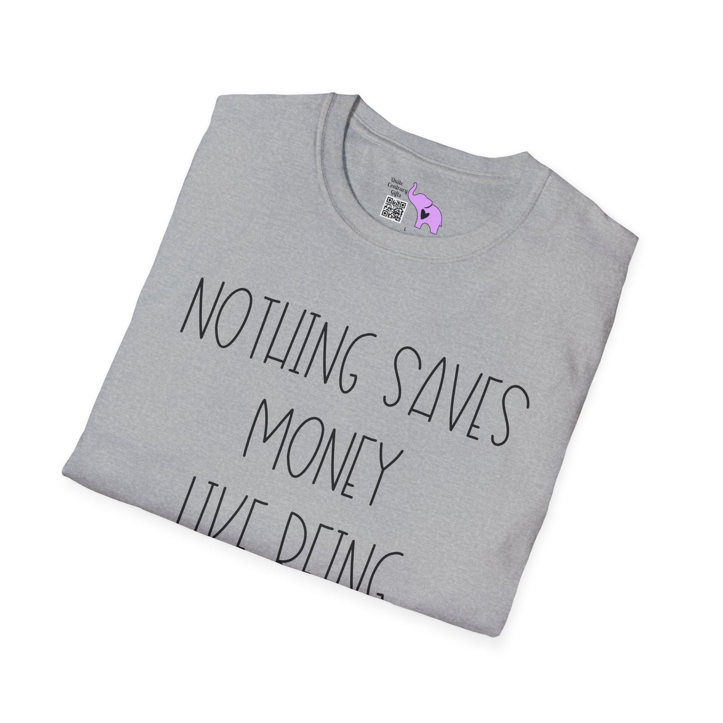 Nothing Saves Money Like Being Antisocial Adult T-shirt