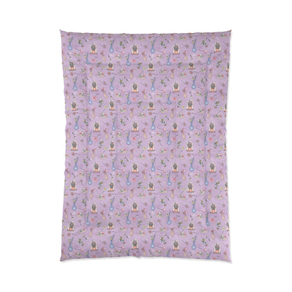 Lilac Meadow Keepsakes Comforter