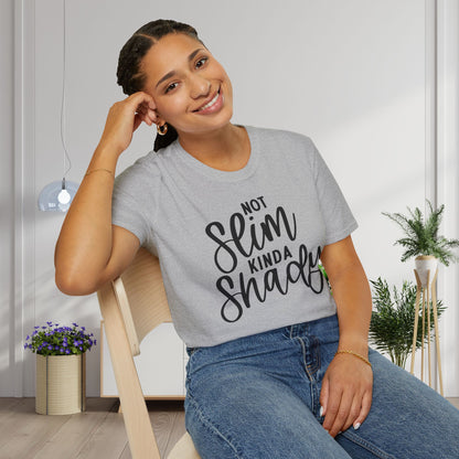 Not Slim Kinda Shady Adult T-shirt