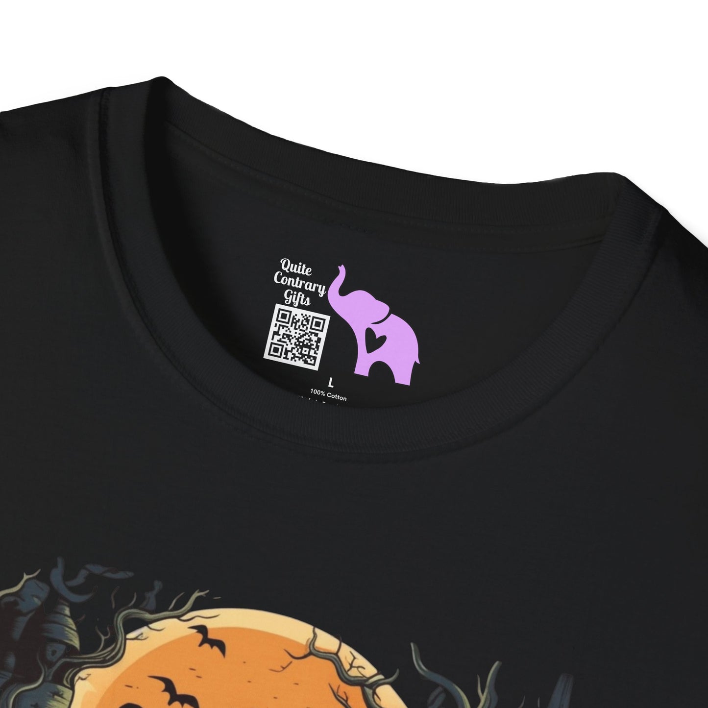 Creepy Cemetery 14 Adult T-shirt