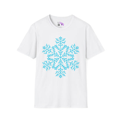 Large Snowflake Adult T-shirt