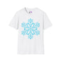 Large Snowflake Adult T-shirt