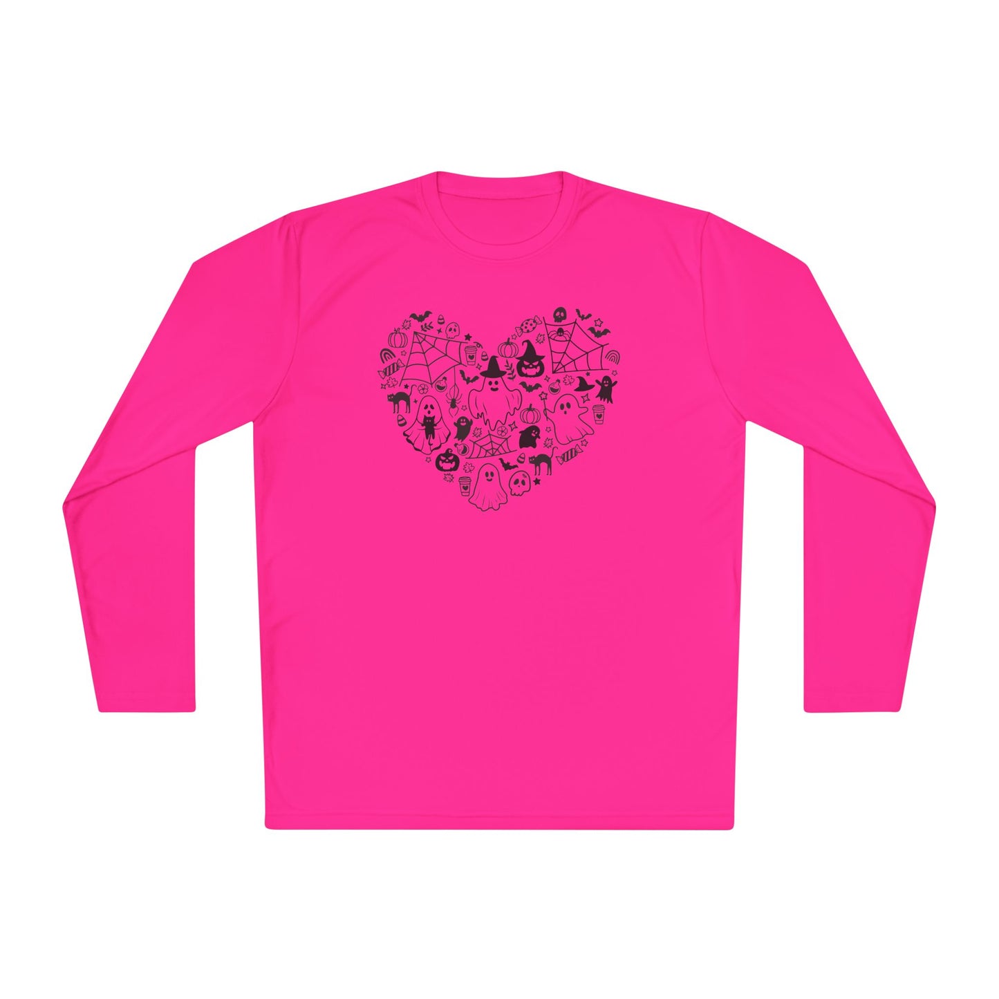 Halloween Love Adult Long Sleeve Tee