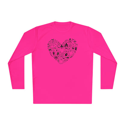Halloween Love Adult Long Sleeve Tee