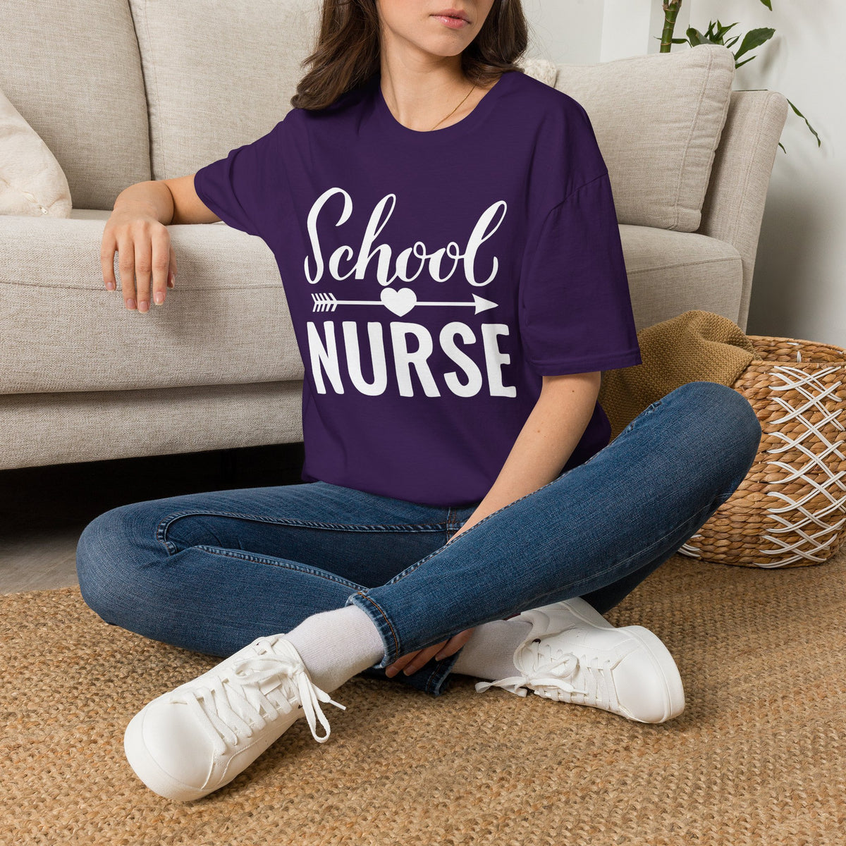 School Nurse Adult T-shirt