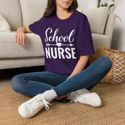 School Nurse Adult T-shirt