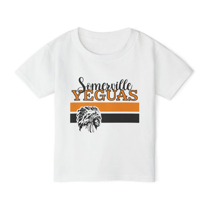 Somerville Yeguas w/Mascot Heavy Cotton™ Toddler T-shirt