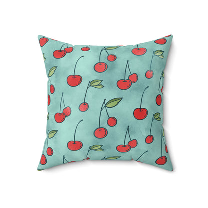 Cherry Jubilee Throw Pillow