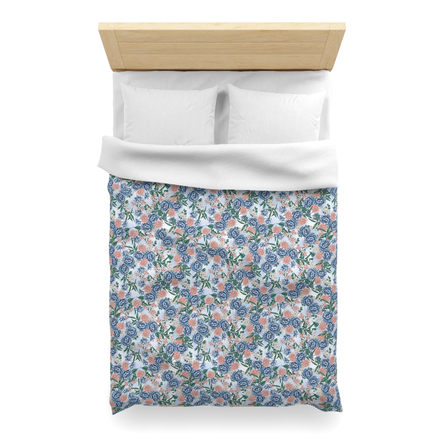 Tranquil Garden Microfiber Duvet Cover