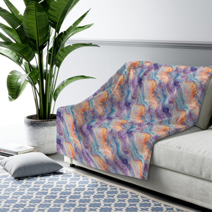Dreamwave Marble Fleece Blanket