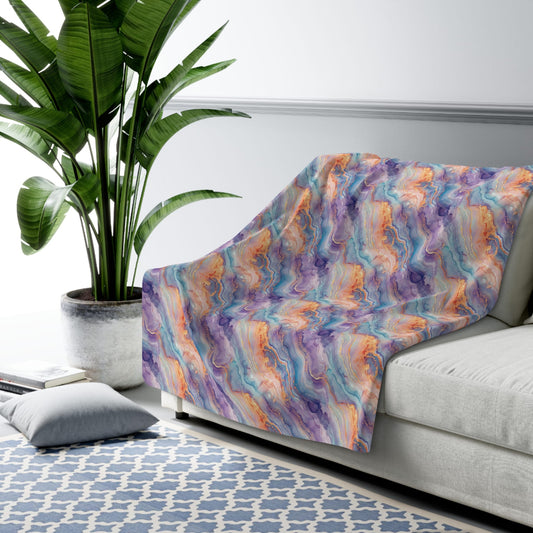 Dreamwave Marble Fleece Blanket