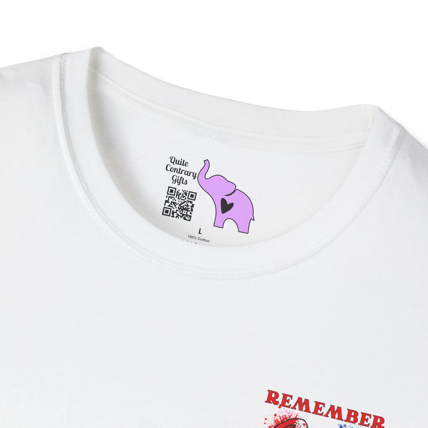 Freedom Isn't Free Saluting Soldier w/Wings Adult T-shirt