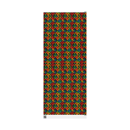 Kinara Radiance Kwanzaa Wrapping Paper