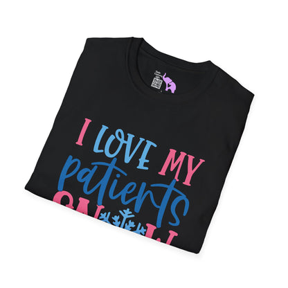 I Love My Patients Snow Much (Nurse) Adult T-shirt