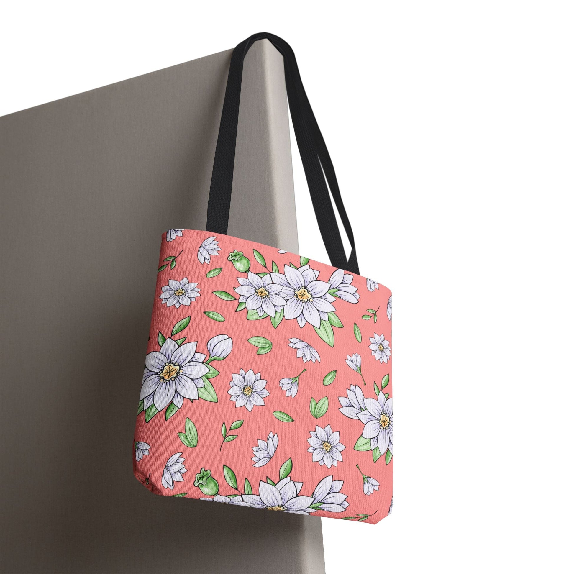 Jasmine Blush Garden Canvas Tote Bag