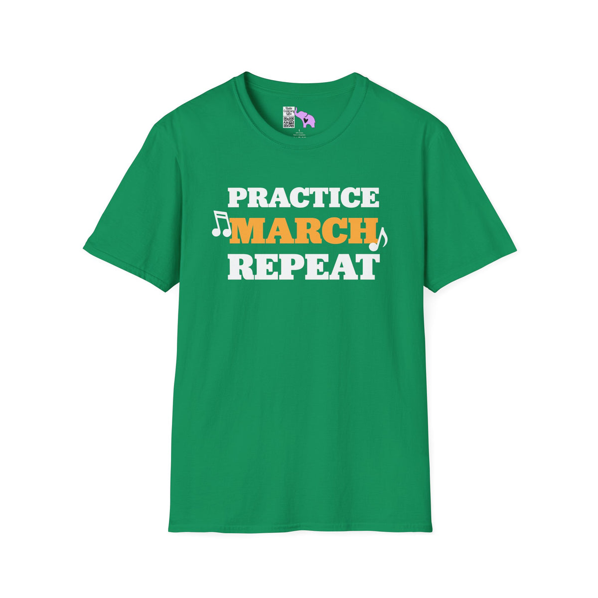""Practice March Repeat Adult T-shirt