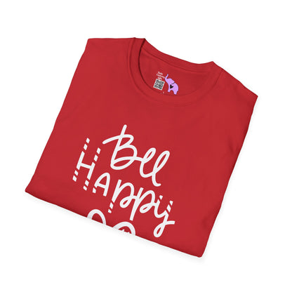 Bee Happy Adult T-shirt