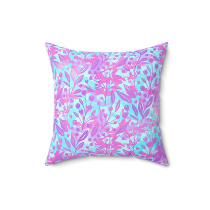 Sweet Berry Bloom Throw Pillow
